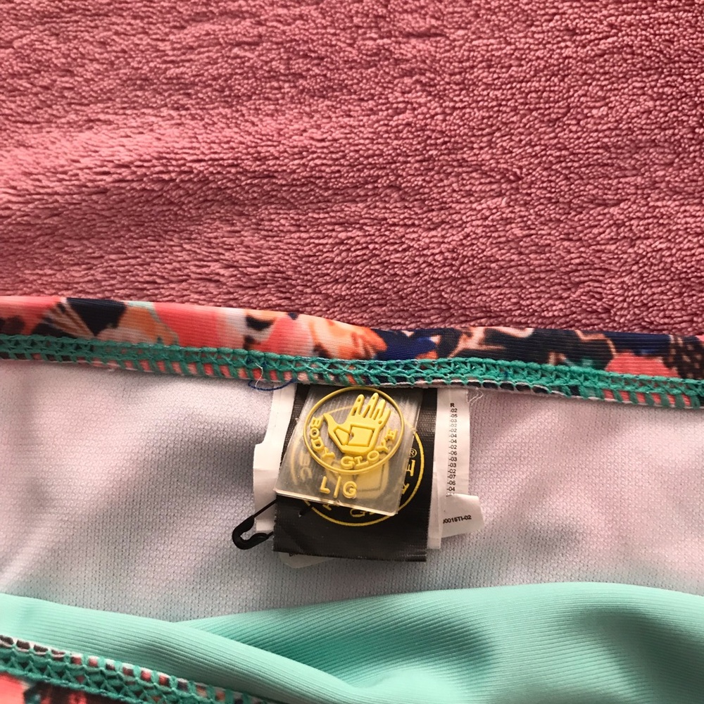 High waist, high neck Body Glove swimsuit; Large